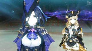 Furina/Focalors Finale with Neuvillette. Genshin Impact Version 4.2