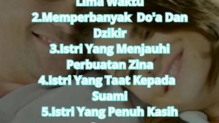 Ciri istri yang akan menjadi ahli surga