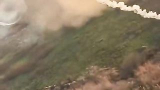 Ukraine Russia War | Mi-8MT Helicopters Strike Russian Positions | Side View | 11/2023 | RCF
