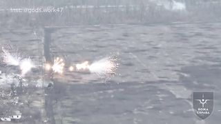 Avdiivka Assault: M2A2 Bradley Fires at Russian Positions | 47th Mechanized Brigade | RCF