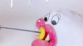 Puppethandy Asmr eating mukbang 7