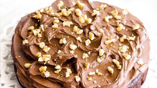 Chocolate Walnut Cake