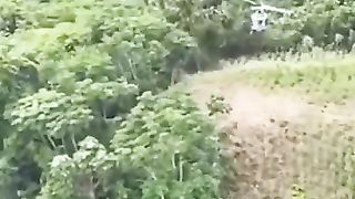 Flying in Mountain Country