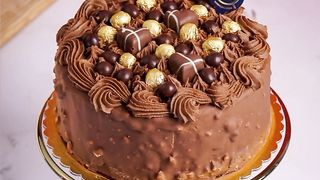 Cashew Nut Chocolate Fudge Cake