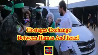 24 hostages released in exchange between Hamas and Israel