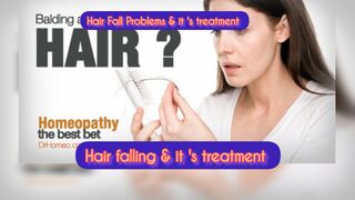 Hair Fall Problem and it 's treatment in homeopathy.