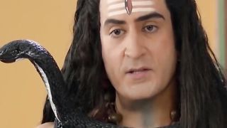 बाल कृष्ण ने पिया अपने चरणों का चरणामृत #shrikrishna #bhaktisangam #shortvideo