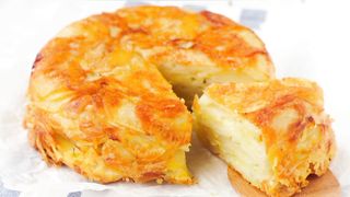 Upside Down Potato Cake