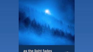 as the light fades music