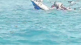 A temple to the sinking of Pakistan Navy's boat