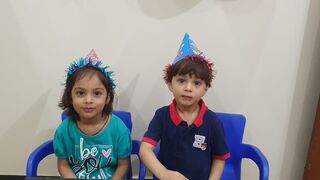 Rohaan apni sister ki birthday celebrate krte hoey