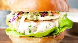 Tilapia Burger
