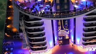 BEAUTIFUL MSC SEASCAPE Sailing at Night