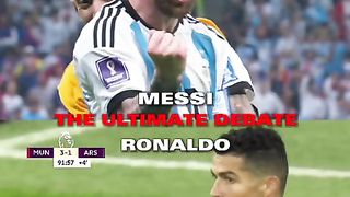 Messi or Ronaldo