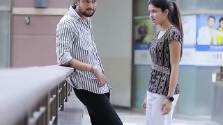 Girlfriend ke chakkar mein kud gaya????❤️ #shorts #cutelovestory-
