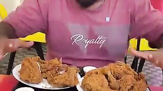 KERALA FRIED CHICKEN EATING CHALLENGE????