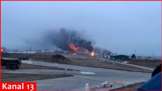 Russian aerodrome attacked with DRONES - Missile-carrying planes were damaged