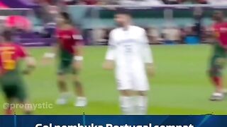 Gol pembukaan portugal di anggap milik ronaldo