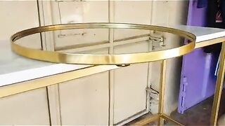 mirror and console
