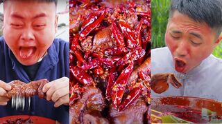 Songsong and Ermao Spicy Food Challenge! | Eating Spicy Foods and Funny Pranks | TikTok