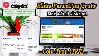 Cuma claim dapat CRYPTO TRX TIAP HARI NYA