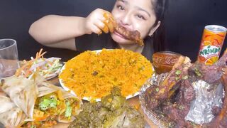 Maddy eats Asmr food