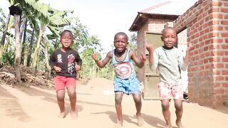 Kids Africana Dancing Villager by capatcha82