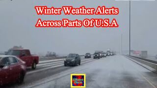 Winter weather alerts across parts of U.S. as TSA braces for record-breaking holiday travel day