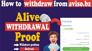 aviso.bz withdrawal proof ||aviso.bz payment proof || aviso.bz withdrawal problem