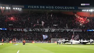 Le Parc des Princes en feu avant PSG - Juventus