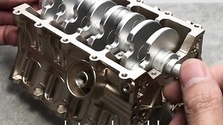 Part-2 “V8 Engine Model Kit - Full Metal Car Engine Model Kit”