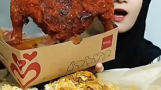 Mukbang  chiken