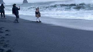 rtrBlack Sand Beach in Iceland is one of the most dangerous beaches in the world due to “sneaker waves” that look calm