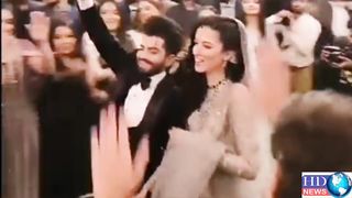laraib khalid and zarnab fatima grand reception #larab khalid