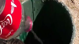 Part 2 coca cola + soap = ??