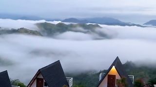 Misty Mountain View