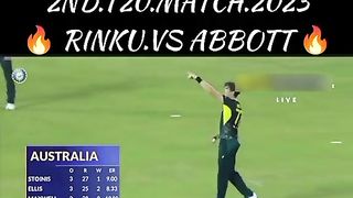 Last 2 over Rinku batting