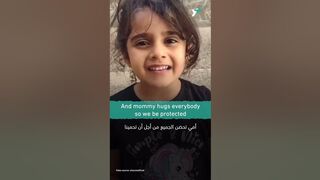 British-Palestinian child in Gaza describes the trauma of living amidst bombings