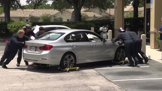 Moving People’s Car to a New Spot While They're Shopping ????