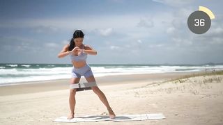 20 MIN PILATES HIIT Low Impact Workout With Mini Band