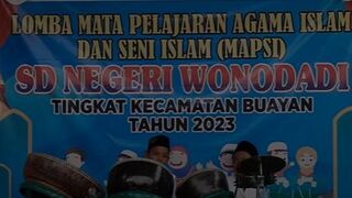 Lomba Mapsi Rebana SDN Wonodadi