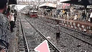 full speed Indian train