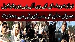Despite the order of the High Court, the jail superintendent apologized for presenting Imran Khan in the open court.