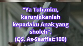 Do'a memohon anak yang sholeh