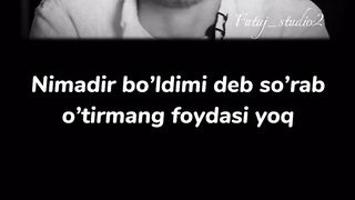 Hammasi yaxshi bo‘lgandi uxlayotgan bo‘lardi