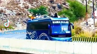 Quetta to karachi bus driving vip serves TikTok video short