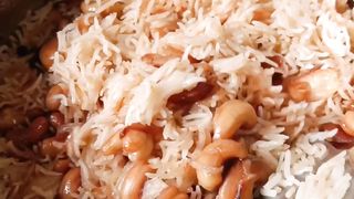 Kaju pulao recipe