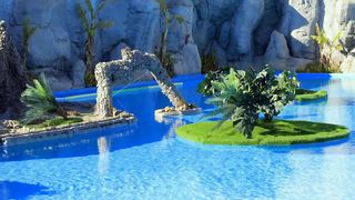Pool _ Swimming _ Architecture _ Drone Aerial View
