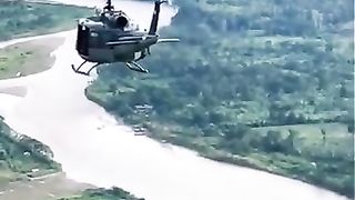 Flying along the River