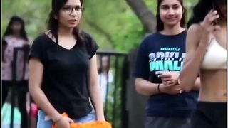La La Le Le La Song  Walking Ladies Style-77  Epic Reaction prank - ShortPrank10M  #prank #shorts